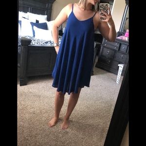 Blue dress/coverup